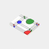 Post-it® Art déco (Incliné)