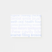Post-it® Art du mot dentaire (Devant)