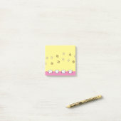 Post-it® Art Emoji Chat 2 (Sur un bureau)