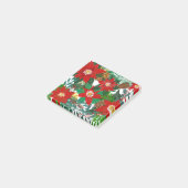 Post-it® Art floral de Noël (Incliné)