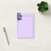Post-it® Art Floral Violet Africain (Bureau)