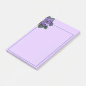 Post-it® Art Floral Violet Africain (Incliné)