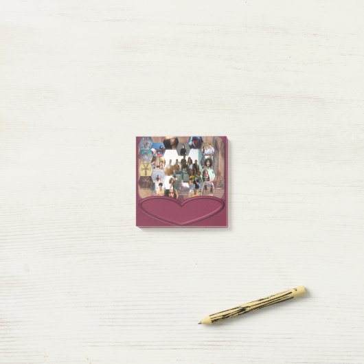 Post-it® Art intelligent (Sur un bureau)