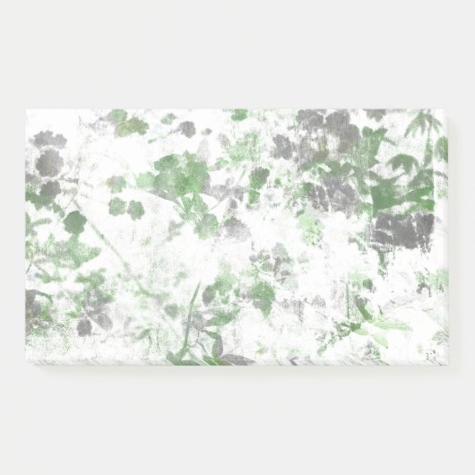 Post-it® Art moderne du motif de fleurs et de la texture mu (Devant)