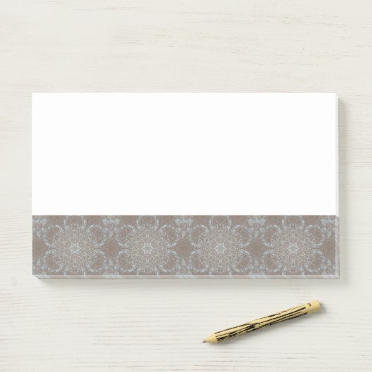 Post-it® Art naturel Pierre & Sable (Sur un bureau)