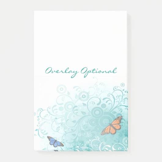 Post-it® Art Papillon 2 Options (Devant)