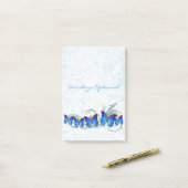 Post-it® Art Papillon 37 Options (Sur un bureau)