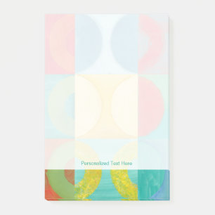 Post-it® Art Pop brillant avec cercles et Carré