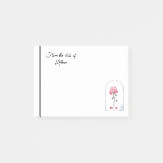 Post-it® Art pour aquarelle rose (Devant)