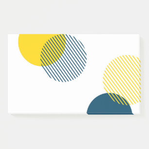 Post-it® Art urbain abstrait moderne, simple, minimal et te