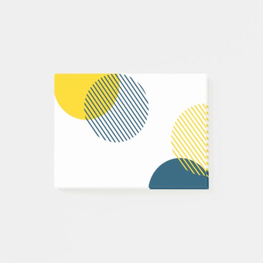 Post-it® Art urbain abstrait moderne, simple, minimal et te (Devant)