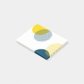 Post-it® Art urbain abstrait moderne, simple, minimal et te (Incliné)