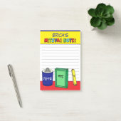 Post-it® Articles de Mitzvah personnalisés - Jaune (Bureau)