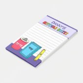 Post-it® Articles de Mitzvah personnalisés - Violet (Incliné)