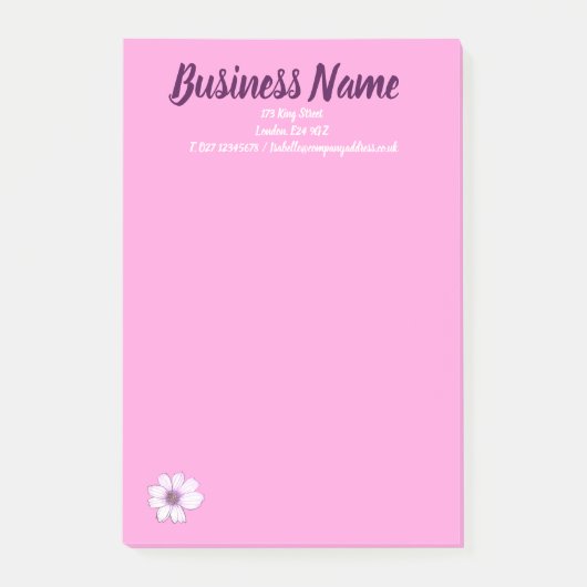 Post-it® Articles marketing d'entreprise personnalisés (Devant)