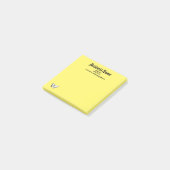 Post-it® Articles marketing d'entreprise personnalisés jaun (Incliné)