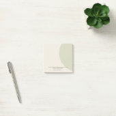 Post-it® Artisan 3x3 Notes Sage Minimalist Brand (Bureau)