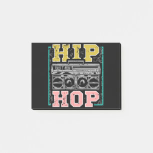 Post-it® Artistes Hip hop Cassettes Old School Rap