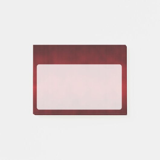 Post-it® Arts gothique ombré rouge (Devant)