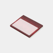 Post-it® Arts gothique ombré rouge (Incliné)