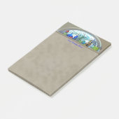 Post-it® Artwork numérique à aquarelle à demi-lune (Incliné)