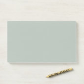 Post-it® Ash Grey JUMBO (Sur un bureau)