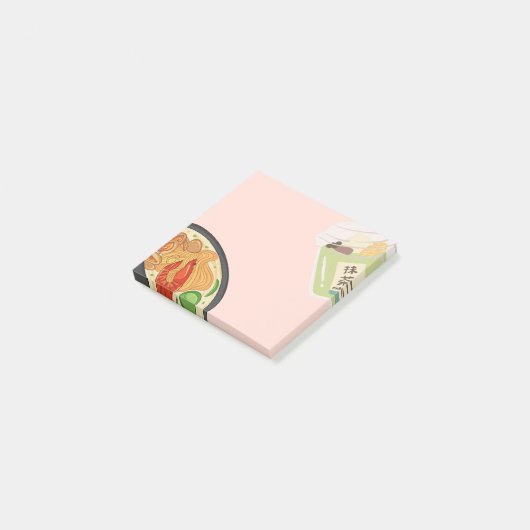 Post-it® Asian food 14 Sticky Notes (Incliné)