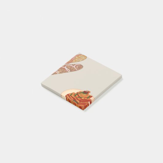 Post-it® Asian Food 16 Sticky Notes (Incliné)