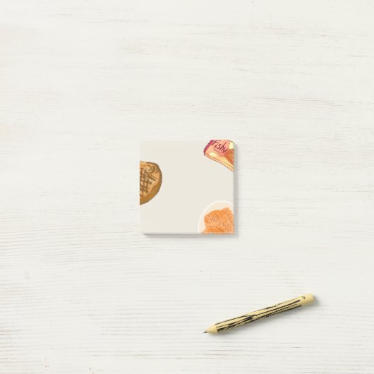 Post-it® Asian Food 20 Sticky Notes (Sur un bureau)
