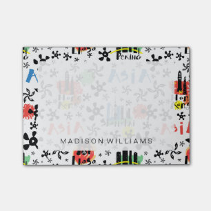 Post-it® Asie  Motif des symboles