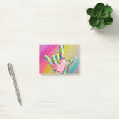 Post-it® ASL JE T'AIME Coeur (Bureau)