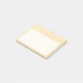 Post-it® Aspect de papier parchemin d'antiquité naturel (Incliné)