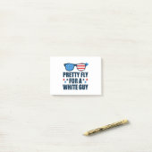 Post-it® Assez branché pour un blanc (Sur un bureau)