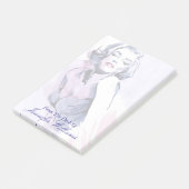 Post-it® Assez dans le pourpre (Incliné)