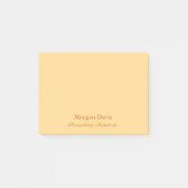 Post-it® Assistant Comptabilité Gold (Devant)