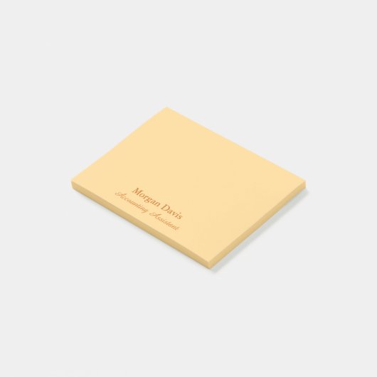 Post-it® Assistant Comptabilité Gold (Incliné)