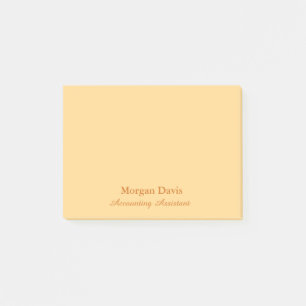 Post-it® Assistant comptable en or