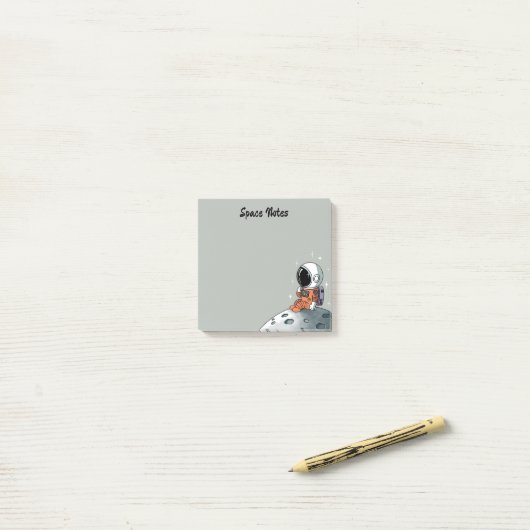 Post-it® Astronaut, Spaceman, Notes spatiales (Sur un bureau)