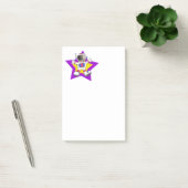 Post-it® Astronaute de dessin animé en forme d'étoile (Bureau)