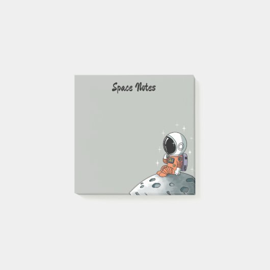 Post-it® Astronaute, Spationaute, Notes de l'espace (Devant)