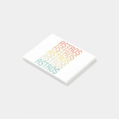 Post-it® Astros féminins (Incliné)