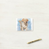 Post-it® Atelier sur l'aquarelle de plage (Sur un bureau)