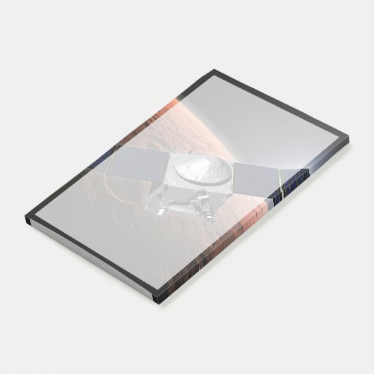 Post-it® Atmosphère Mars Et Mission D'Évolution Volatile. (Incliné)