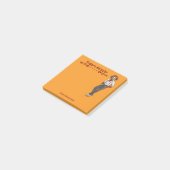 Post-it® Atrocité du macaque kaki (Incliné)
