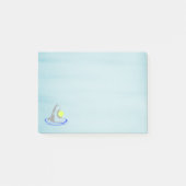 Post-it® Attaque de balle de tennis de requin bleu (Devant)