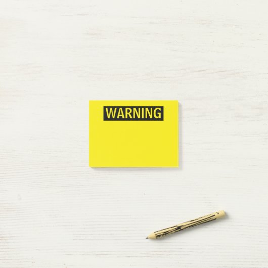 Post-it® Attention (Sur un bureau)