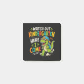 Post-it® Attention maternelle j'arrive Dino (Devant)