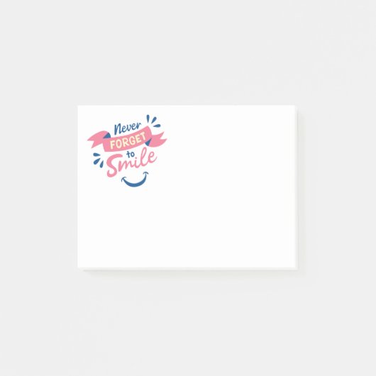 Post-it® Attitude, bonheur, rêves Objectifs Motivation (Devant)