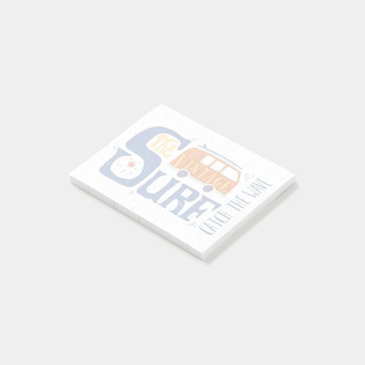 Post-it® Attrapez l'affiche de vague (Incliné)