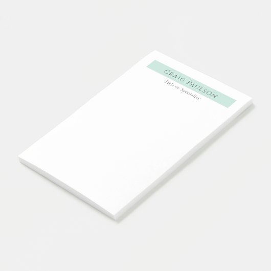 Post-it® Attrayant Simple Plain Professionnel Moderne (Incliné)